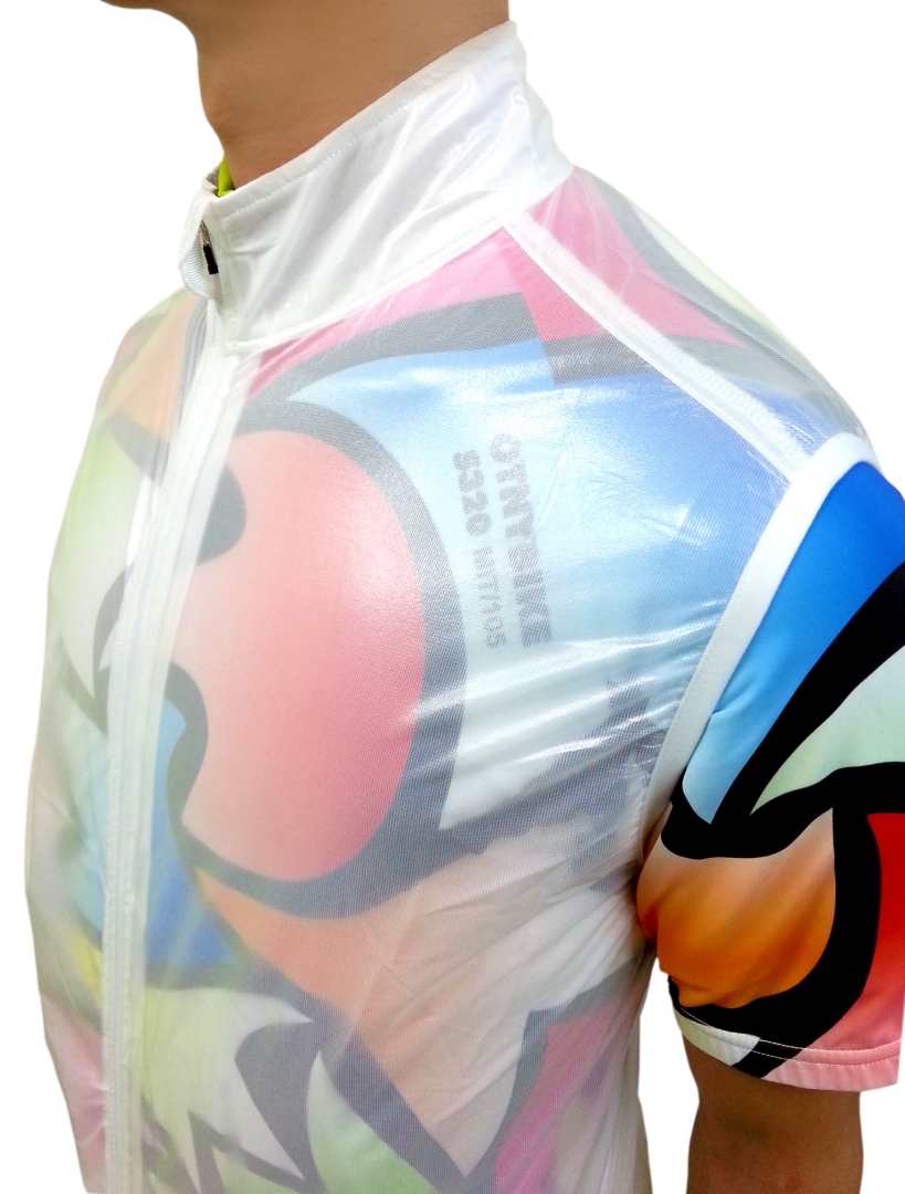 【OTNYbike】透明潑水背心商品圖-0